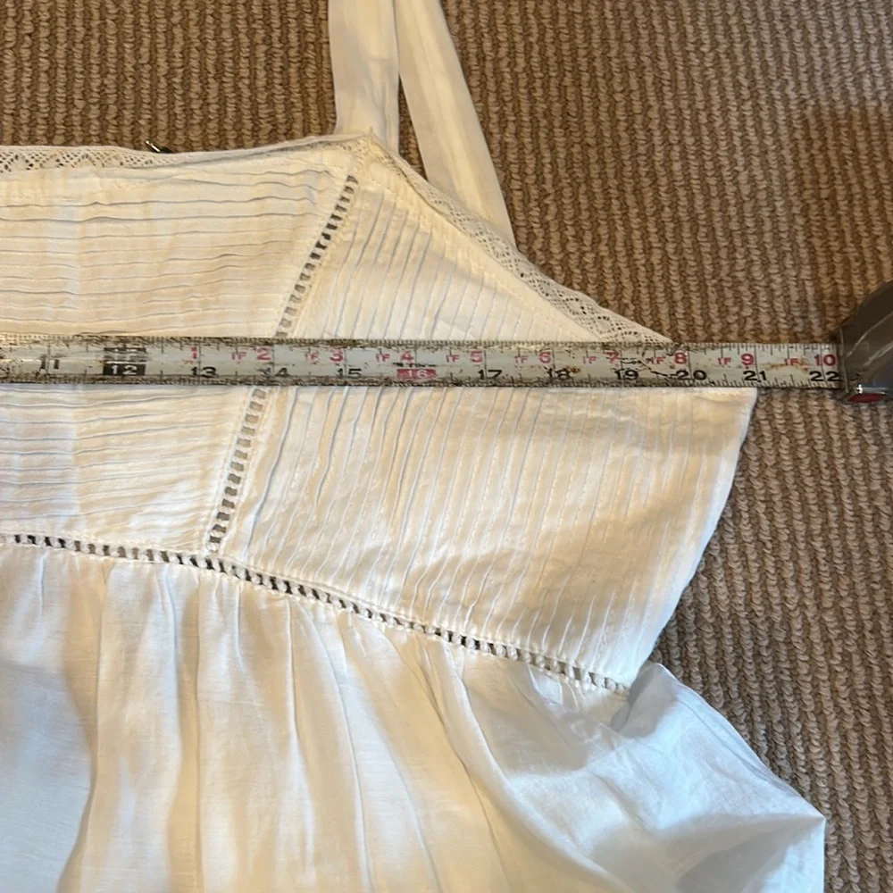 NWT ZARA cotten summer midi dress size XL - Picture 10 of 14